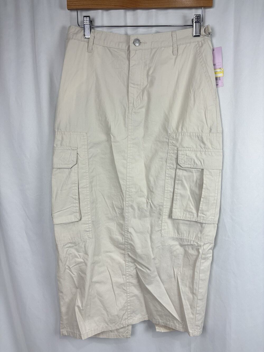 Wild Fable Women’s Cargo Maxi Skirt Light Beige Size XS